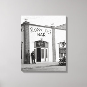 Hackfleisches mit Soße Bar, 1938 Leinwanddruck