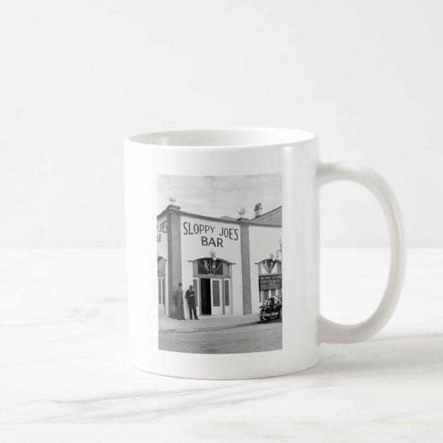 Hackfleisches mit Soße Bar, Key West, Kaffeetasse (Rechts)