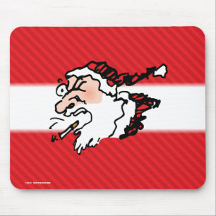 Hackin Santa Lustiger Cartoon Mousepad
