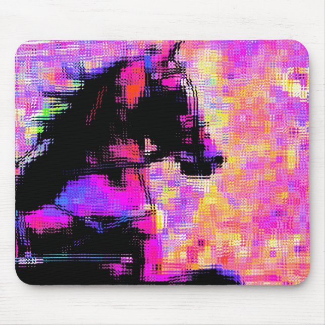 Hackney in Harness Mousepad (Vorne)