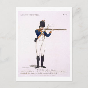 Hackney Volunteer, Platte 49 von 'Loyal Volunteers Postkarte