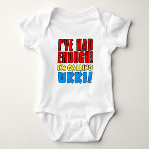Had genug Calling Ukki Baby Strampler