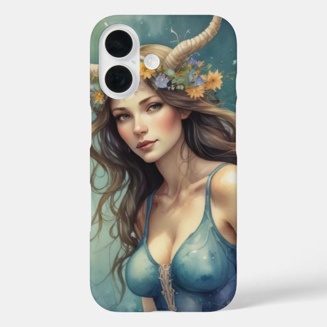 Hada de Capricornio iPhone 16 Hülle (Rückseite)