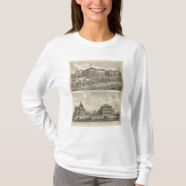 Haddon Haus- und Kaighn- und Rollbahrewohnsitze T-Shirt (Vorderseite)