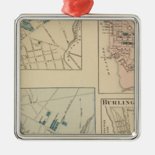 Haddonfield, Gloucester-Stadt, Burlington Ornament Aus Metall