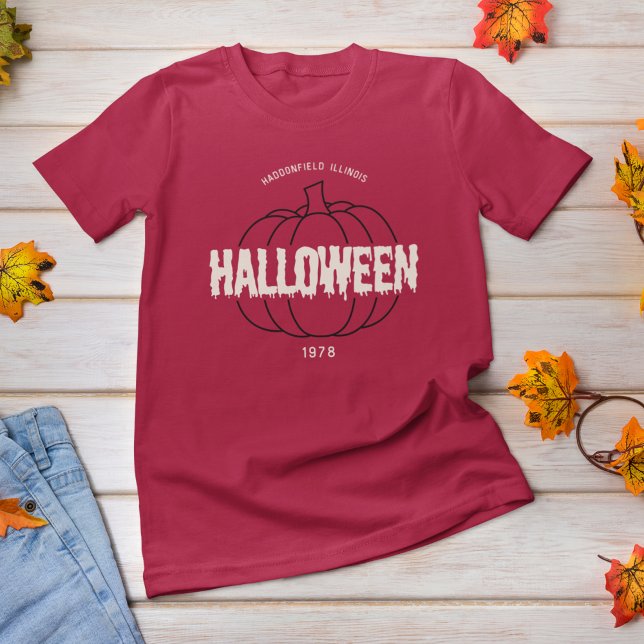 Haddonfield illinois halloween 1978 T-Shirt (Von Creator hochgeladen)
