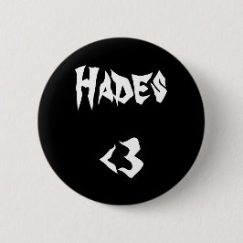 Hades <3 Gott der Unterwelt Button
