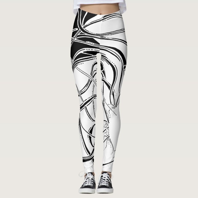 Hades, das Persephone umwirbt Leggings (Vorderseite)