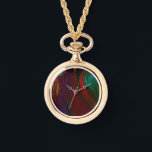 Hades Floral Arrangement Watch Necklace Armbanduhr<br><div class="desc">I painted a unique original digital oil painting of the romantic side of Hades with a floral arrangement worthy of this well-known
god in mythology.</div>