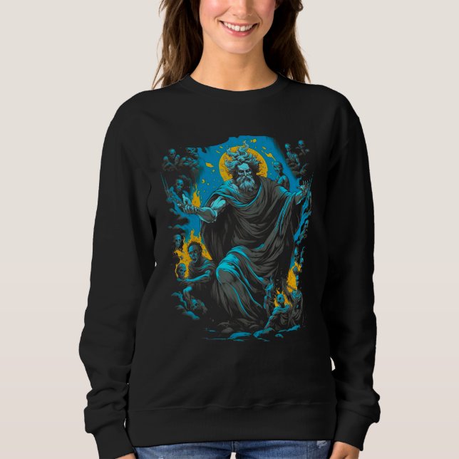 Hades God Greek Mythology Sweatshirt (Vorderseite)