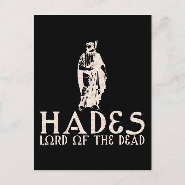 Hades Postkarte (Vorderseite)