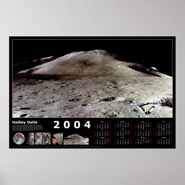 Hadley-Delta-Kalender 2004 Poster (Vorne)