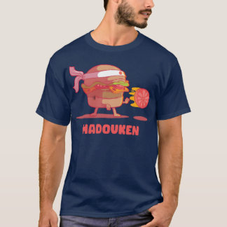 Hadouken Burger Street Fightomato im Fast Food Spa T-Shirt