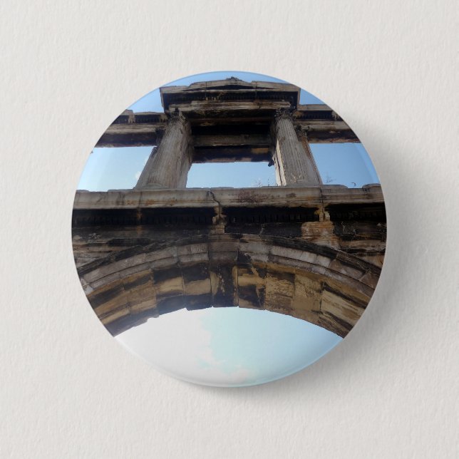 Hadrianbogen Button (Vorderseite)