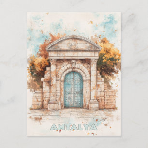 Hadrians Tor Antalya Turkiye Reise Postkarte