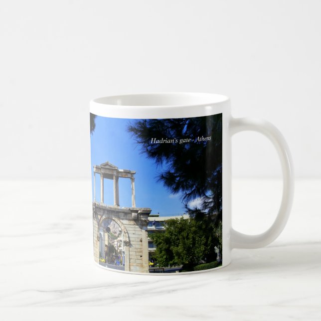 Hadrians Tor - Athen Kaffeetasse (Rechts)