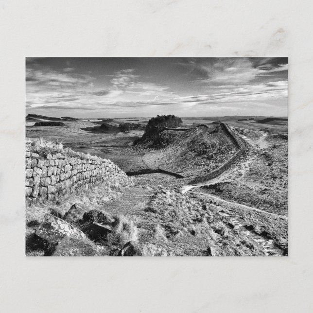 Hadrians Wall England Postkarte (Vorderseite)