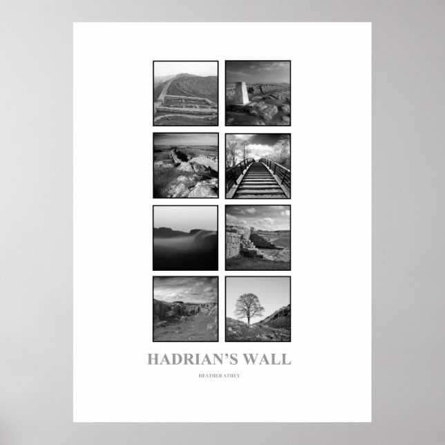 Hadrians Wall Poster (Vorne)