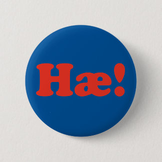Hæ! Iceland Button