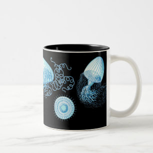 Haeckel Jellyfish Zweifarbige Tasse