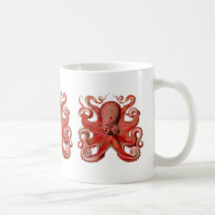 Haeckel Kraken-Rot Kaffeetasse