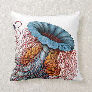 Haeckel Quallen summten herein Kissen laut