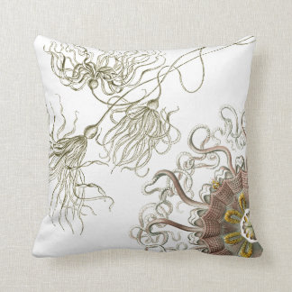 Haeckel Vintage Meereswelt Kissen