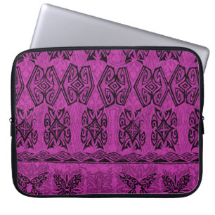 Haena Beach Hawaiian Primitive Neopren Wetsuit Laptopschutzhülle
