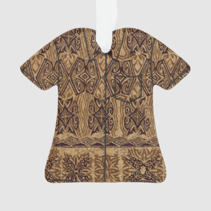 Haena Beach Hawaiian Primitive Tapa Aloha Shirt