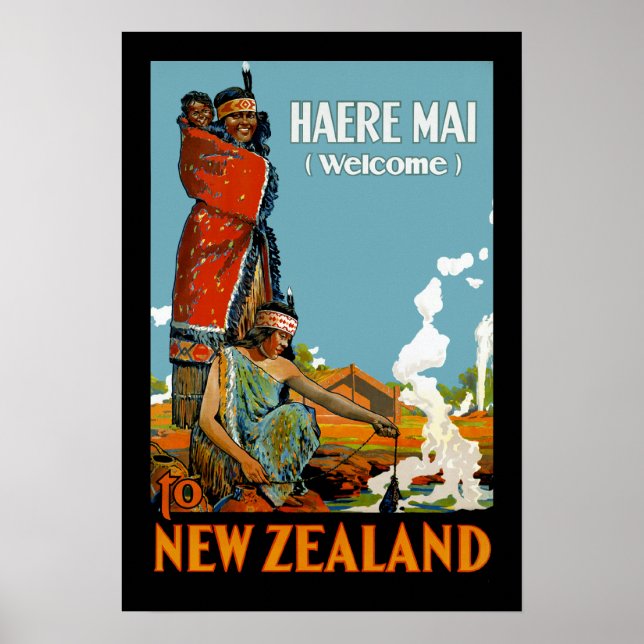 Haere Mai (Willkommen in Neuseeland) Poster (Vorne)