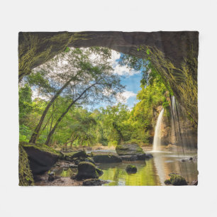 Haew Suwat Wasserfall Fleecedecke