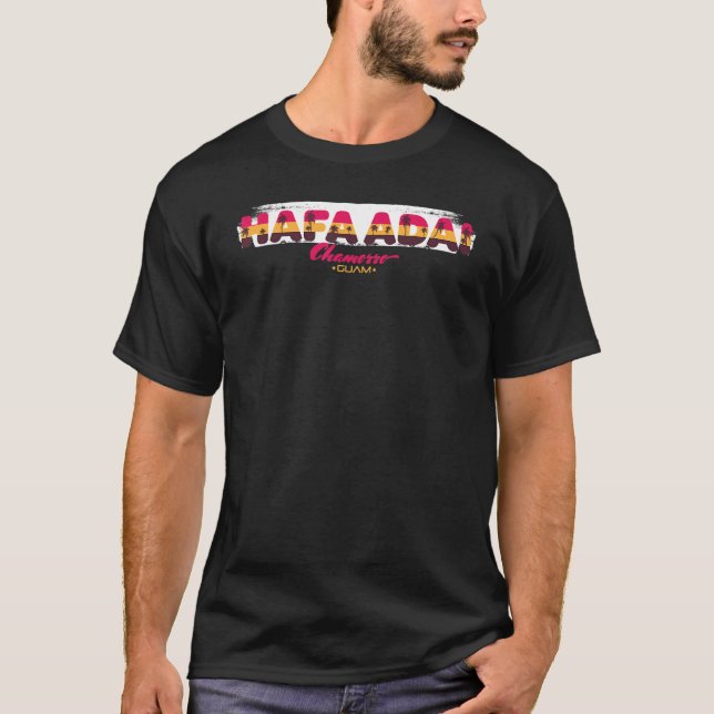 Hafa Adai Chamorro Guam T-Shirt (Vorderseite)