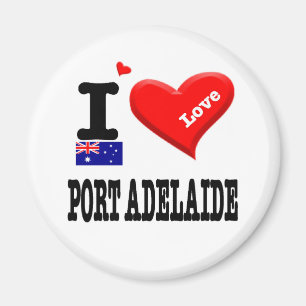 HAFEN ADELAIDE - i-Liebe Magnet