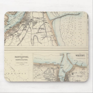 Häfen an der Ostküste Englands Mousepad