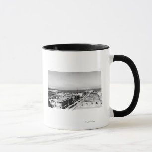 Hafen Angeles, WA Stadtansicht und Tasse