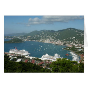 Hafen auf den St. Thomas-Inseln der US-Jungfrau