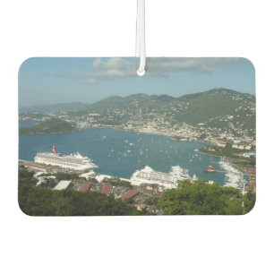 Hafen auf den St. Thomas-Inseln der US-Jungfrau Autolufterfrischer