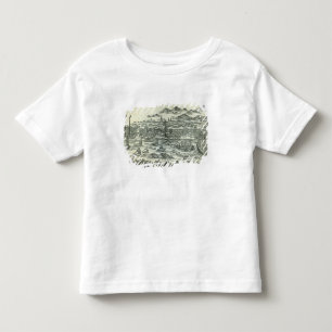 Hafen der Stadt des Bezirks Kleinkind T-shirt