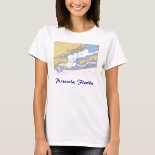 HAFEN-Diagramm T - Shirt Pensacola, Florida See