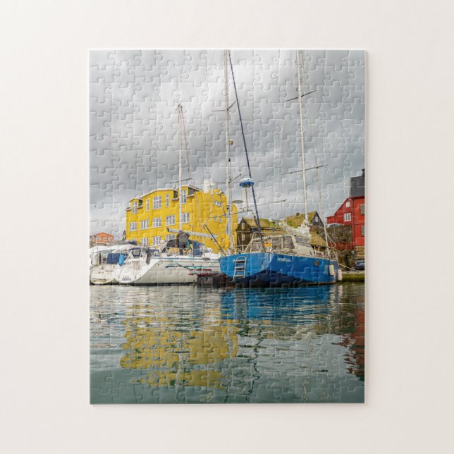 Hafen Färöer | Tórshavn (Vertikal)