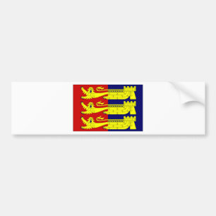 Hafen-Flagge Vereinigten Königreichs Cinque Autoaufkleber