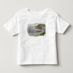 Hafen Georges Pierre Seurat an Hafen-en-Bessin Kleinkind T-shirt
