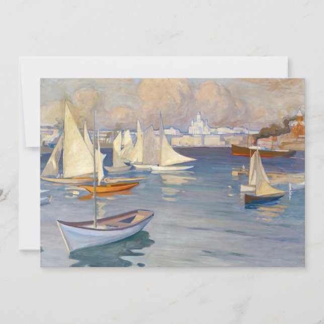 Hafen in Helsinki | Albert Edelfelt (Vorderseite)