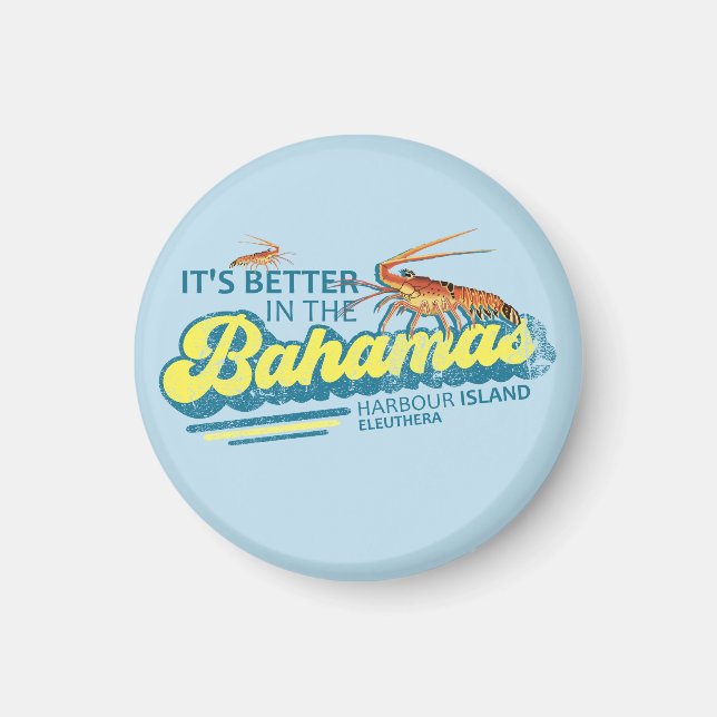 Hafen Insel Bahamas Magnet Urlaub Kreuzfahrt (Vorne)