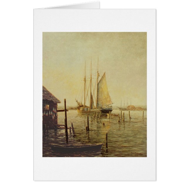 Hafen-" Karte Pauls McGehee "Boothbay (Vorne)