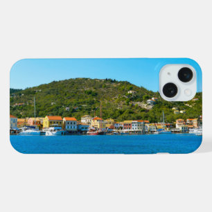 Hafen Küste Antipaxos iPhone 15 Plus Hülle