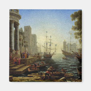Hafen mit der Einschiffung der heiligen Ursula Magnet