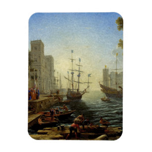 Hafen mit der Einschiffung der heiligen Ursula Magnet
