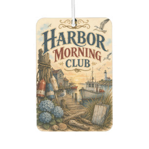 Hafen Morgenclub Küsten Leuchtturm Autolufterfrischer
