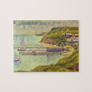 Hafen Port-en-Bessin Hochtide von Georges Seurat
